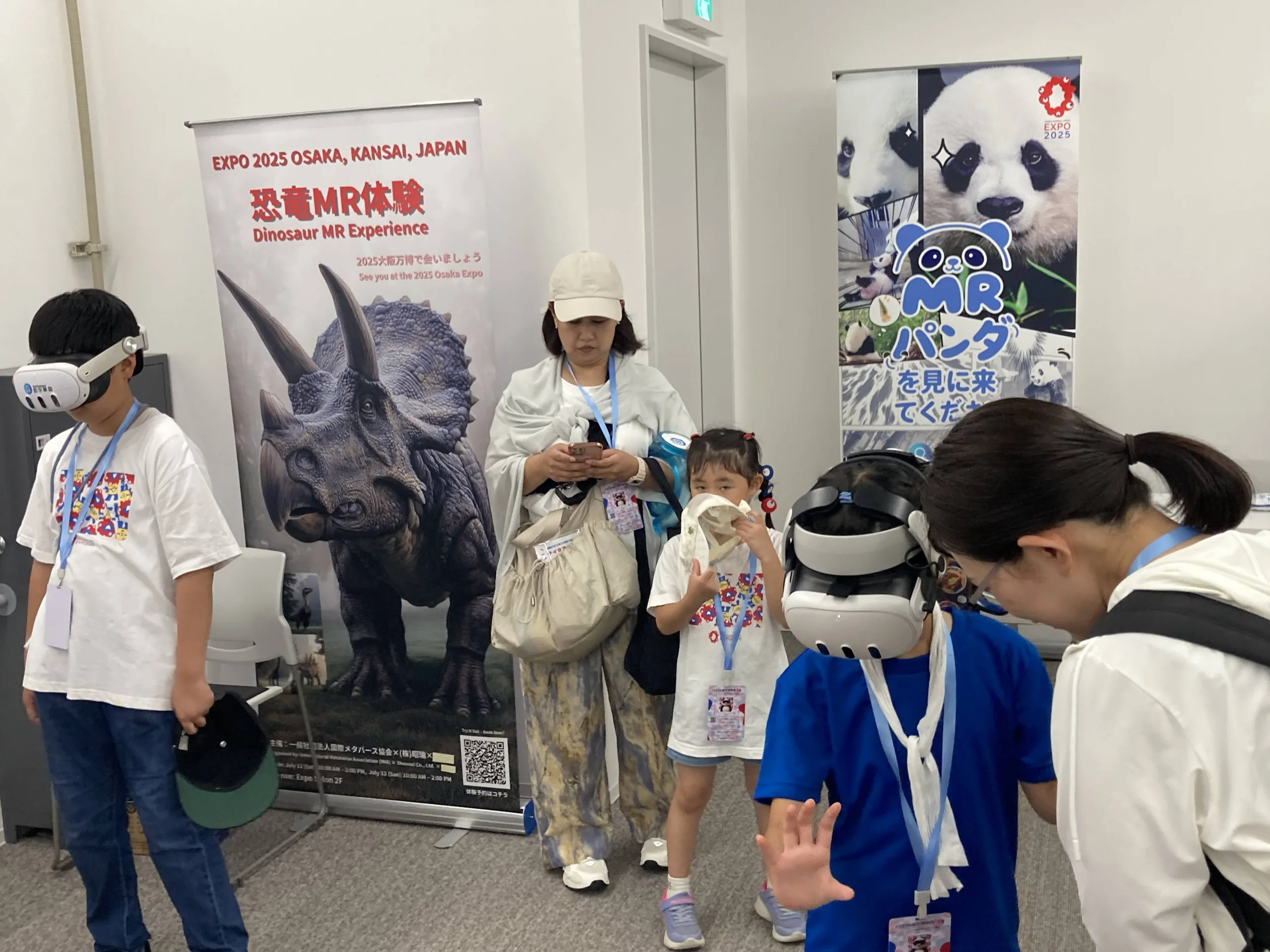 VR体験の様子